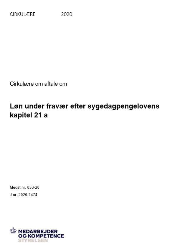 Cirkulære løn under sygdom