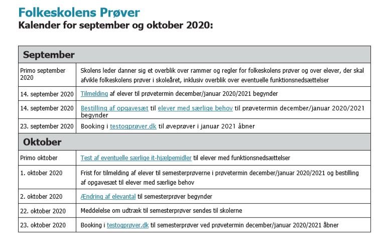 FPnyt nr. 2 kalender